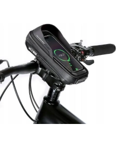 WILDMAN traveling bag for bike handlebars with zipper 0 5L (4 - 7) ES16 black