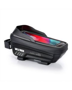 WILDMAN traveling bag for bike frame with zipper 1L (4 - 7) ES12 black