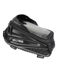 WILDMAN traveling bag for bike frame with zipper 1 2L (4 - 7) ES10 black