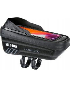 WILDMAN traveling bag for bike frame with zipper 1L (4 - 7) E12X black