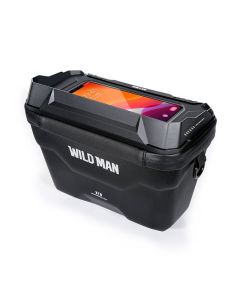 WILDMAN traveling bag for bike handlebars with zipper 3L (4-7) XT8 black