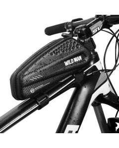 WILDMAN traveling bag for bike frame with zipper 1L EX black