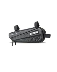 WILDMAN traveling bag under the bike frame with zipper 1 5L E4 black