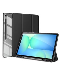 DUX DUCIS case TOBY with pencil storage for SAMSUNG Tab S10 FE Plus black