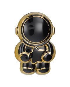 Phone stand ASTRONAUT - stick-on - black