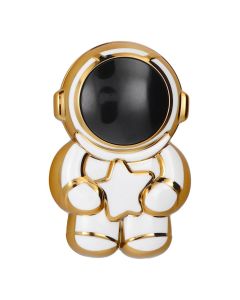 Phone stand ASTRONAUT - stick-on - white