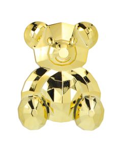 Phone stand BEAR - stick-on - gold