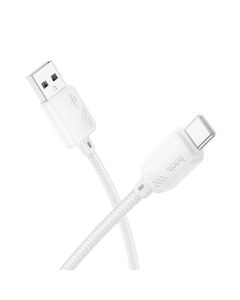 Cable USB A to USB C Hoco 3A 1 m X113 white
