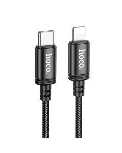 Cable USB C to Lightning Hoco PD 27W 2 m X89 black