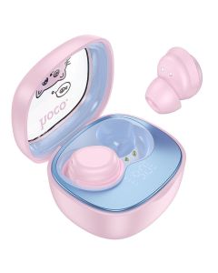 HOCO wireless earphones bluetooth TWS for kids EW111 pink
