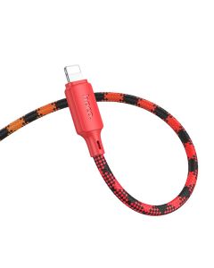 Cable USB C to Lightning Hoco PD 27W 1 m X116 gradient purple