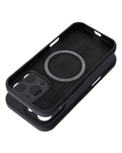 Case SILICONE 2mm for IPHONE 17 compatible with MagSafe black