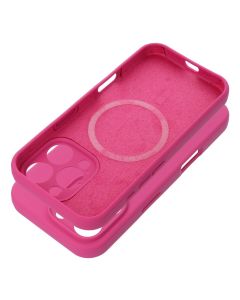 Case SILICONE 2mm for IPHONE 17 compatible with MagSafe pink