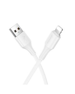 Cable USB A to Lightning Hoco 2 4A 1 m X120 white