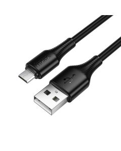 Cable USB A to Micro USB Hoco 2 4A 1 m X120 black
