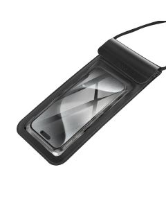 Waterproof case for mobile phone Hoco IP68 240 x 120 x 15 mm HX53 black