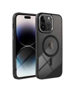 COLOR EDGE MAG COVER case compatible with MagSafe for IPHONE 17 black