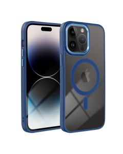 COLOR EDGE MAG COVER case compatible with MagSafe for IPHONE 17 navy blue