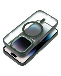 MATTE MAG COVER case compatible with MagSafe for IPHONE 17 titanium