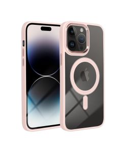 COLOR EDGE MAG COVER case compatible with MagSafe for IPHONE 17 Pro Max pink