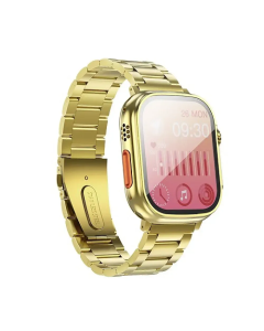 Smartwatch Hoco 1 96 TFT with call function Y12 Ultra titanium gold [EOL]