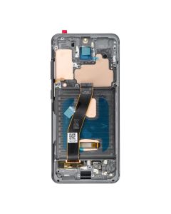LCD Display for SAMSUNG S20 4G Grey SOFT OLED with frame