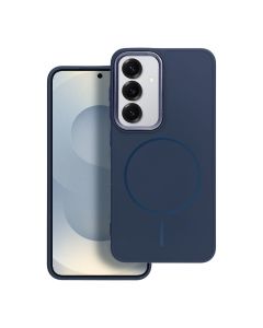 FRAME MAG COVER Case compatible with MagSafe for SAMSUNG A07 navy blue