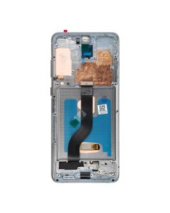 LCD Display for SAMSUNG S20 Plus Grey SOFT OLED with frame