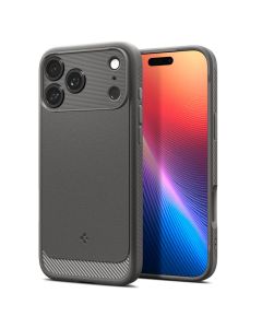 SPIGEN case RUGGED ARMOR MAG compatible with MagSafe for IPHONE 17 Pro Max gray