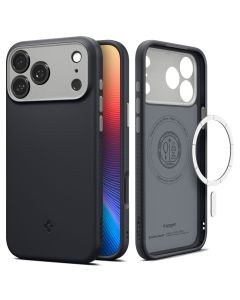 SPIGEN case NANO POP MAG compatible with MagSafe for IPHONE 17 Pro black sesame