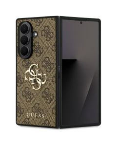 GUESS case for SAMSUNG Z Fold7 GUHCZFD74GMGBR (4G PU Big Logo) brown
