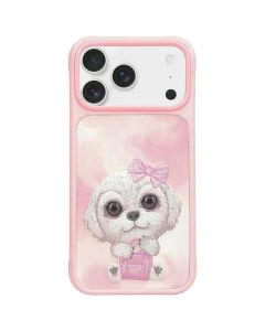 NIMMY case BIG EYED PET 2.0 Dog for IPHONE 17 pink