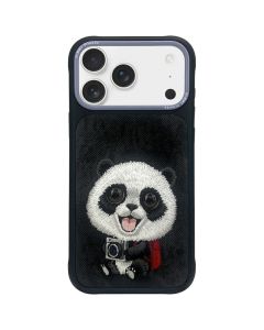 NIMMY case BIG EYED PET 2.0 Panda for IPHONE 17 Pro black
