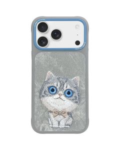 NIMMY case BIG EYED PET 2.0 Cat for IPHONE 17 Pro Max gray