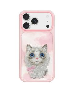 NIMMY case BIG EYED PET 2.0 Cat for IPHONE 17 Pro pink