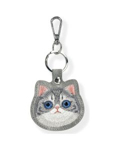 NIMMY case for tracker / keychain BIG EYED PET 2.0 Cat gray