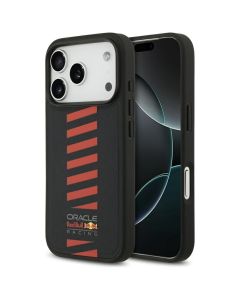 RED BULL case for IPHONE 17 Pro compatible with MagSafe RBHMP17L24PUDSRV (Meshed PU W/ Powerbar) navy