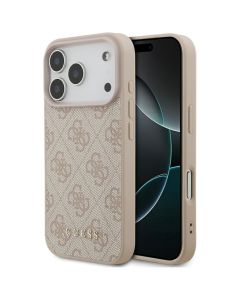 GUESS case for IPHONE 17 Pro GUHCP17LG4GFPI (PU 4G Classic) pink