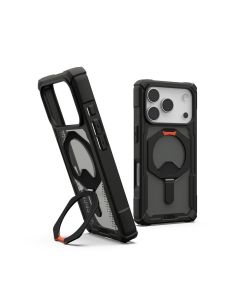 UAG Urban Armor Gear case PLASMA XTE compatible with MagSafe for IPHONE 17 Pro black / pop orange