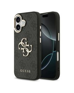 GUESS case for IPHONE 17 GUHCP17S4GMGCGR (PU W/ Big 4G Classic Logo) gold black