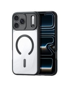 DUX DUCIS case AIMO MAG compatible with MagSafe for IPHONE 17 PRO MAX (Open Ring Version) black