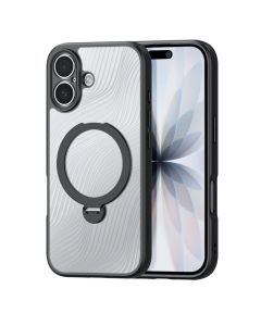 DUX DUCIS case AIMO MAG STAND compatible with MagSafe for IPHONE 17 black