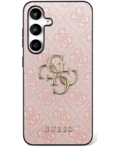 GUESS case for SAMSUNG S25 FE GUHCS25FE4GMGPI (PU Leather 4G Metal Logo) pink