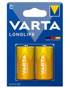 VARTA alkaline battery R14 (Type C) Longlife 2 pcs