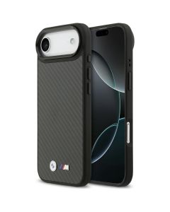 BMW case for IPHONE 17 Air compatible with MagSafe BMHMP17M24CFMMK (Kevlar Matt) black