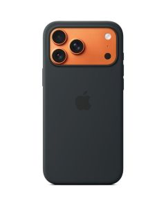iPhone 17 Pro Max Silicone Case with MagSafe – Black