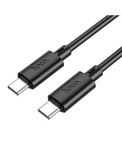 Cable USB C to USB C Hoco 3A 60W 2 m X88 black