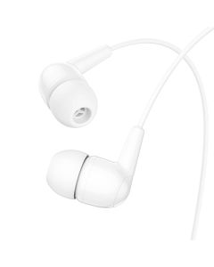 Wire earphones USB C Hoco M97 white