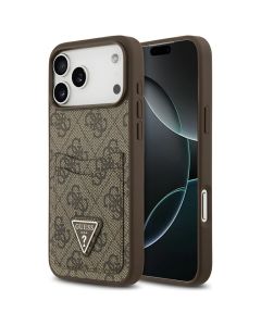GUESS case for IPHONE 17 Pro Max GUHCP17XP4TPW (4G Double Card Triangle) gold