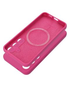 Case for Samsung S26 PLUS Silicone 2mm compatible with MagSafe pink